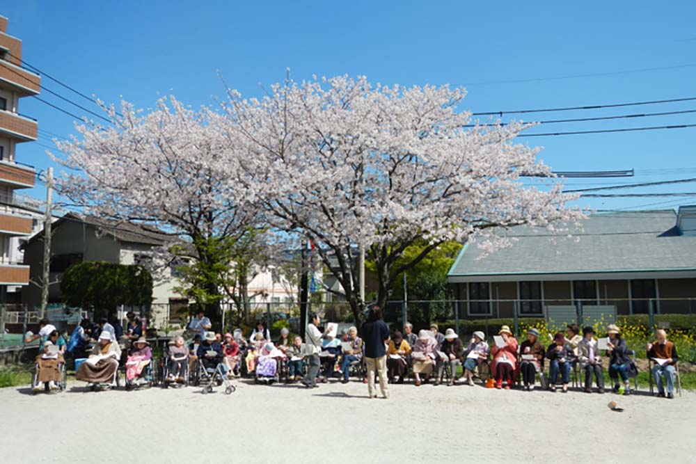 お花見